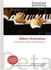 Albert Anastasia.,6133095113,9786133095113