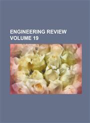 Engineering Review Volume 19,1231265795,9781231265796