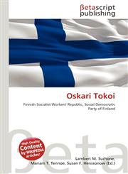 Oskari Tokoi,6137667243,9786137667248