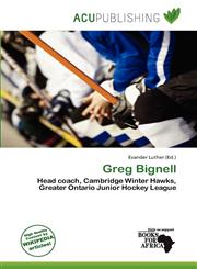 Greg Bignell,6201467947,9786201467941
