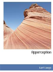 Apperception,1117165426,9781117165424