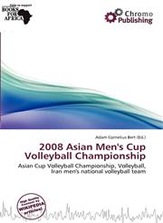 2008 Asian Men's Cup Volleyball Championship,6138363515,9786138363514