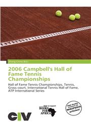 2006 Campbell's Hall of Fame Tennis Championships,6137386481,9786137386484