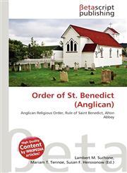 Order of St. Benedict (Anglican),6136079062,9786136079066