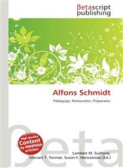 Alfons Schmidt,613475613X,9786134756136