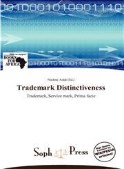 Trademark Distinctiveness,6135651749,9786135651744