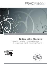 Tilden Lake, Ontario,6200417679,9786200417671