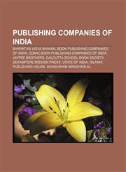 Publishing companies of India Bharatiya Vidya Bhavan, Book publishing companies of India, Comic book publishing companies of India,1156576318,9781156576311