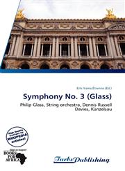 Symphony No. 3 (Glass),6136398400,9786136398402