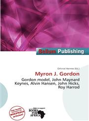 Myron J. Gordon,6139603609,9786139603602