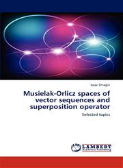 Musielak-Orlicz Spaces of Vector Sequences and Superposition Operator,3848497085,9783848497089