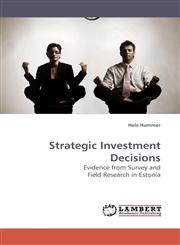 Strategic Investment Decisions,3838308166,9783838308166