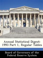 Annual Statistical Digest 1993 Part 1, Regular Tables,1288367236,9781288367238