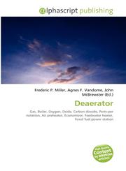 Deaerator,613063272X,9786130632724