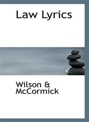 Law Lyrics,1110864124,9781110864126