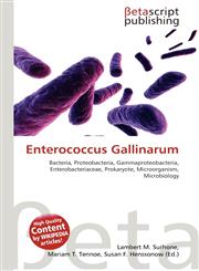Enterococcus Gallinarum,613764703X,9786137647035