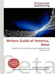 Writers Guild of America, West,6134761710,9786134761710