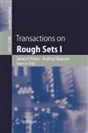 Transactions on Rough Sets I,3540223746,9783540223740