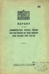 Report of the Commodities Prices Board on the Prices of Rabi Grainds and Pulses for 1947-48