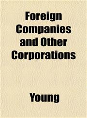 Foreign Companies and Other Corporations,1152497286,9781152497283