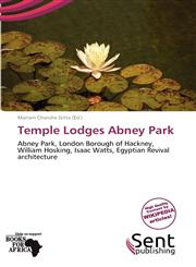 Temple Lodges Abney Park,6139245729,9786139245727