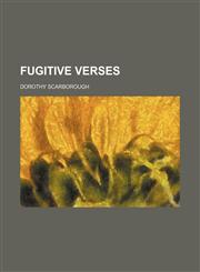 Fugitive verses,1151315974,9781151315977