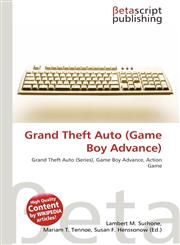 Grand Theft Auto (Game Boy Advance),6134486620,9786134486620