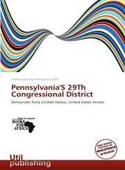Pennsylvania'S 29Th Congressional District,6137859444,9786137859445