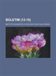 Boletim (12-15),1153579790,9781153579797