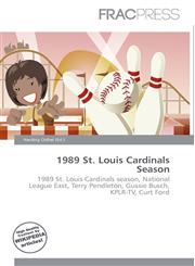 1989 St. Louis Cardinals Season,6134993875,9786134993876