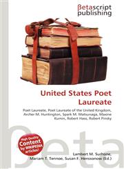 United States Poet Laureate,6134808857,9786134808859