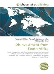 Disinvestment from South Africa,6130238517,9786130238513