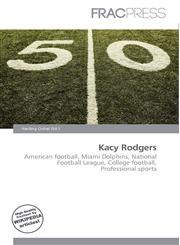 Kacy Rodgers,6135853007,9786135853001