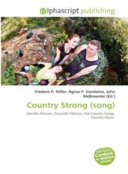 Country Strong (song),6134312304,9786134312301