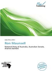 Ron Maunsell,6139213940,9786139213948