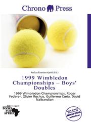 1999 Wimbledon Championships - Boys' Doubles,6138464745,9786138464747