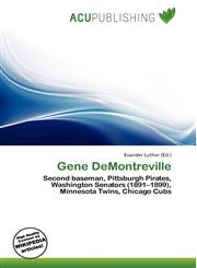 Gene DeMontreville,6135943081,9786135943085