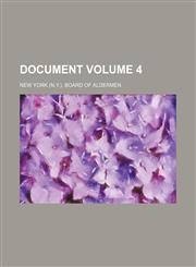 Document Volume 4,1150549696,9781150549694