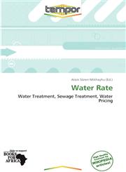 Water Rate,6137819086,9786137819081