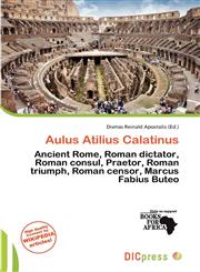 Aulus Atilius Calatinus,6138449797,9786138449799