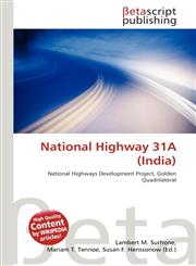 National Highway 31A (India),6133649100,9786133649101