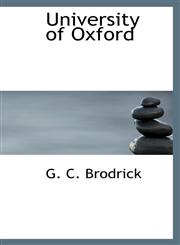 University of Oxford,1110474091,9781110474097