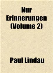 Nur Erinnerungen (Volume 2),1152445898,9781152445895