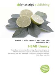 HSAB theory,6130682662,9786130682668