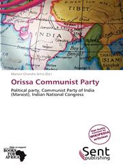 Orissa Communist Party,6136410435,9786136410432