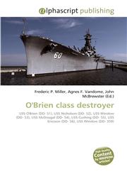 O'Brien class destroyer,6130088671,9786130088675
