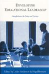 Developing Educational Leadership Using Evidence for Policy and Practice,0761949380,9780761949381