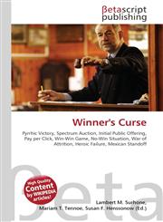 Winner's Curse,6130313098,9786130313098