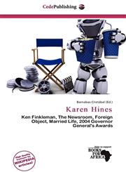 Karen Hines,6138070836,9786138070832
