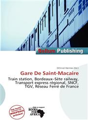 Gare De Saint-Macaire,6200623538,9786200623539